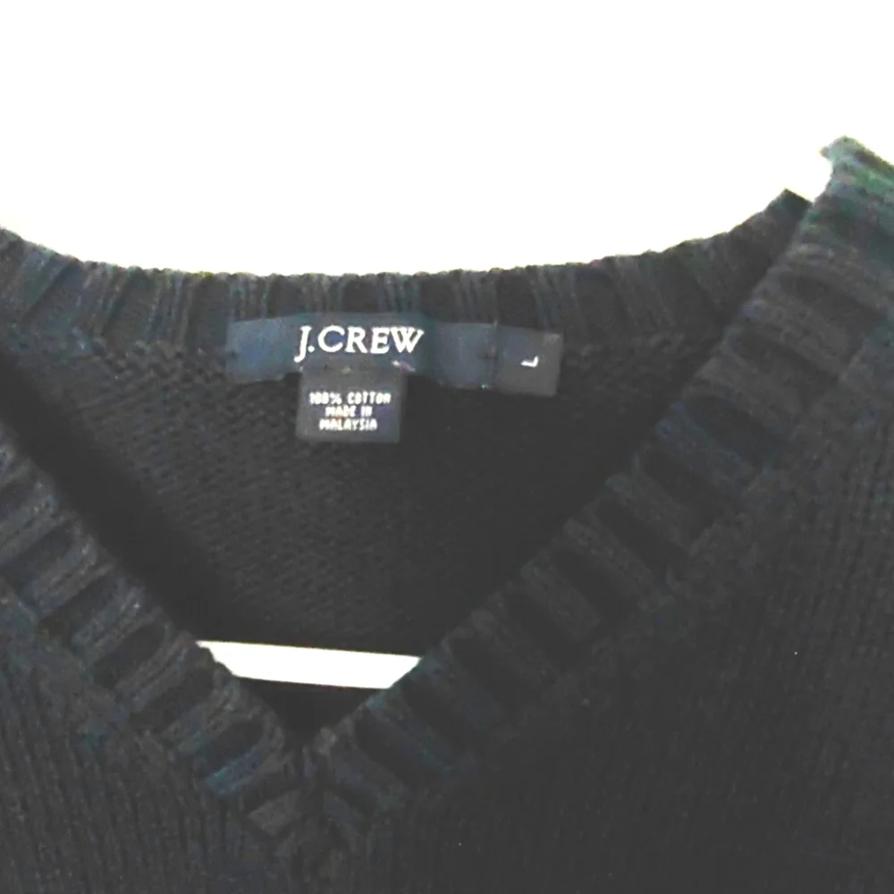 J. Crew Men's V.‎ Neck Knitted Sweater